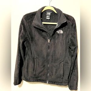 North Face Fuzzy Black Jacket